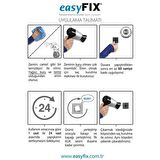 Evistro Banyo Rafı 2 Katlı Paslanmaz Krom EasyFix