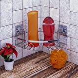 Banyo Köşe Rafı Paslanmaz Krom EasyFix
