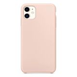 Apple iPhone 11 Altı Açık Liquit Lansman Silikon Toz Pembe