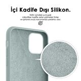 Apple iPhone XR Altı Açık Liquit Lansman Silikon Glayöl Moru
