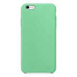 Apple iPhone 6 Altı Açık Liquit Lansman Silikon Mint Yeşil