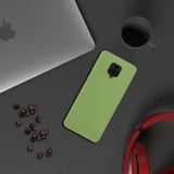 Xiaomi Redmi Note 9 Pro Max İnce Mat Silikon Kılıf Yeşil