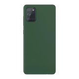 Samsung Galaxy A51 İnce Mat Silikon Kılıf Haki