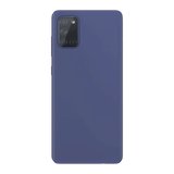 Samsung Galaxy A31 İnce Mat Silikon Kılıf Lacivert