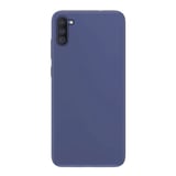Samsung Galaxy M11 İnce Mat Silikon Kılıf Lacivert