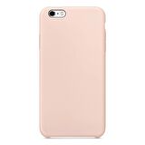 Apple iPhone 6 Plus Altı Açık Liquit Lansman Silikon Toz Pembe