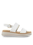 Hush Puppies Deri Beyaz Kadın Sandalet Feliz
