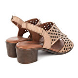 Hush Puppies Fito 624216 Hakiki Deri Kadın Sandalet Sand