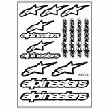 Gogo 078 A4 Alpinestars Tek Paket Çoklu Sticker