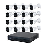 Dahua 16 Kameralı Renkli Gece Görüşlü Full Hd Güvenlik Kamera Seti