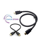 HDMI Kablo Kısa HDMI Kablosu Altın Uçlu Full Hd 3D LCD LED Ps3 Uydu - 50 cm