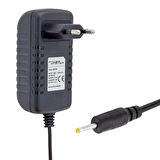 5 Volt - 3 Amper 2.5*0.7 Mm Uçlu Plastik Kasa Priz Tipi Adaptör