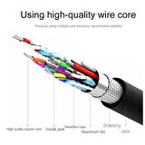 Type-C To HDMI 4K Kablo 120 cm - Hdcp Özelliği - 10 Gbps Görüntü Aktarım Kablosu
