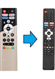 Dijitsu 58dg22000-75dg22000-86dg22000 Android Tv Kumanda