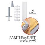 TransForMacion Çarşaf Yorgan Örtü Sabitleme 4 LÜ SET 718972