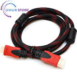 Hdmi Kablo 1.5 Metre 3d 4k Full Hd Hdmi Tv Uydu Alıcısı Kablosu