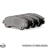 NİSSAN QASHQAİ 2007-2012 ÖN FREN BALATA TAKIMI BENZİN-DİZEL D1060-JD00A