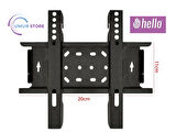 Hello HL-1900 19'' Vga-HDMI-Rca 19”- 27” inç (55-70cm) Lcd Led TV Sabit Askı Aparatı