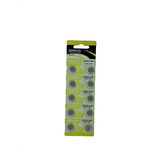 KOMAX AG9 LR936/LR45/394 Alkalin 10'lu Düğme Pil