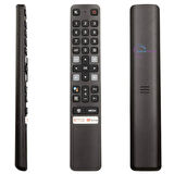 TCL RM-L1673 V2 Netflix - Prime Video - TCL Chanel - Youtube Tuşlu Ses Komutsuz Lcd Led TV Kumandası