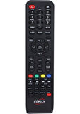 Korax Vipbox Hd Uydu Kumanda Siyah