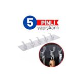 TransForMacion 5 Pinli Yapışkanlı Askı Xenoty Design 716049