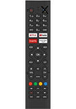 Axen Ax50fmn602/066 Uyumlu Google Tv Kumandası-mikrofonsuz