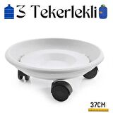 TransForMacion Tekerlekli Damacana ve Tüp Altlığı Beyaz 715719