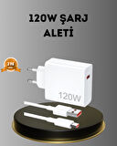 Turbo 120W Hızlı Şarj Cihazı – Kısa Devre ve Akım Koruma Özellikli