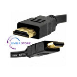 1.8m HDMI Kablo Full Hd 3D Ses Görüntü Kablosu 1080P LED / LCD / Ps3