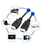 1.8m HDMI Kablo Full Hd 3D Ses Görüntü Kablosu 1080P LED / LCD / Ps3