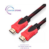 Hdmi Kablo Çelik Örgülü Full Hd 3 MT