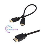 Hdmi Erkek Erkek Kablo Hdmi Kısa Kablo 30 cm