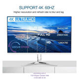 Type-C To Mini Display Port Kablo 4K 60Hz 180 cm Görüntü Aktarım Kablosu