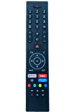 VESTEL Netflix, Youtube, Primevideo Tuşlu LED KUMANDA