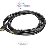 HDMI Kablosu 3D LCD Monitör Tv Bağlantı Kablosu 3 Metre