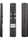 TCL Ses Komutlu Kumanda C725 C727 C735 C825 P725 Serisi Için RC901V- Far1 Kumanda (Orjinal)