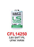3,6V SAFT PİL UFAK YARIM