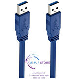 USB 3.0 Erkek Erkek Kablo 60 cm USB 3.0 Kablo