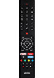 Vestel 65Ud9000 Uyumlu 4K Led Televizyon Kumandası