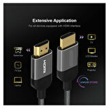 4K HDMI Kablo 150 cm 18 Gbps HDMI 2.0 Görüntü Aktarım Kablosu