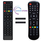 Korax Hitech Mini HD Uydu Alıcı Kumandası