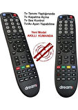 Dreamstar Masterplus Uydu & Tv Akıllı Kumandası (Orjinal)
