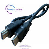 30CM Kısa Hdmı Hd Ses Görüntü Kablo Android Tv Box Için Mini Uydu Hd Alıcı Cihazlar Için - Özel Kablo Erkek Erkek Uç