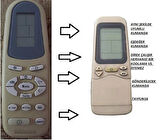 VESTEL Klima Kumandası-Eşdeğer