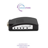 Bnc VGA Çevirici Svideo VGA Çevirici S-Video VGA Çevirici Bnc VGA Dönüştürücü