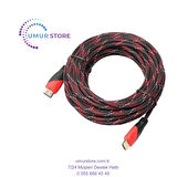 Örgülü Hdtv HDMI Kablo - 10M