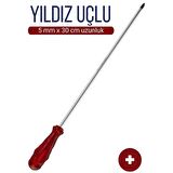 TransForMacion 5 mm Uç 30 Cm Uzunluk Yıldız Uç Tornavida 718397