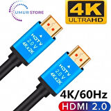 MB MB50104K HDMI Kablo 1 Metre – 4K UHD Destekli, Altın Uçlu, Kutulu