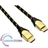 8K60 2 Metre HDMI 2.1 48 Gbps 8k Ultra Hd Premium Sertifikalı 8k 60Hz 4320P 4K 120Hz 2160P 26 Awg D-Hdr Hdcp 2.3 Earc Destekli